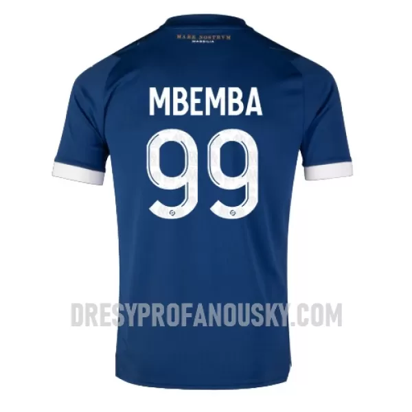 Levné Mužský Fotbalový Dres Olympique de Marseille MBEMBA 99 Venkovní 2023-24