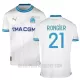 Levné Mužský Fotbalový Dres Olympique de Marseille RONGIER 21 Domácí 2023-24