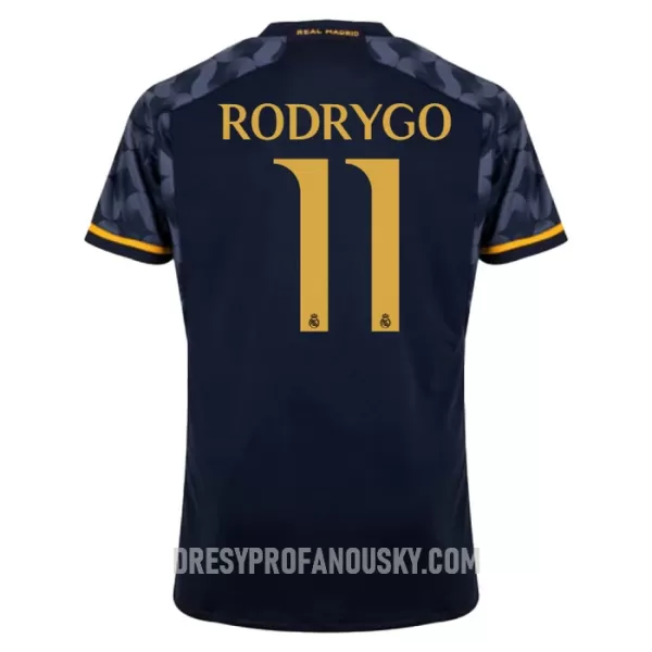 Levné Mužský Fotbalový Dres Real Madrid Rodrygo 11 Venkovní 2023-24