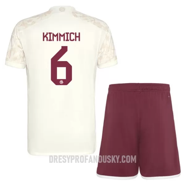 Levné Dětský Fotbalový Dres FC Bayern Mnichov Kimmich 6 Champions League Alternativní 2023-24