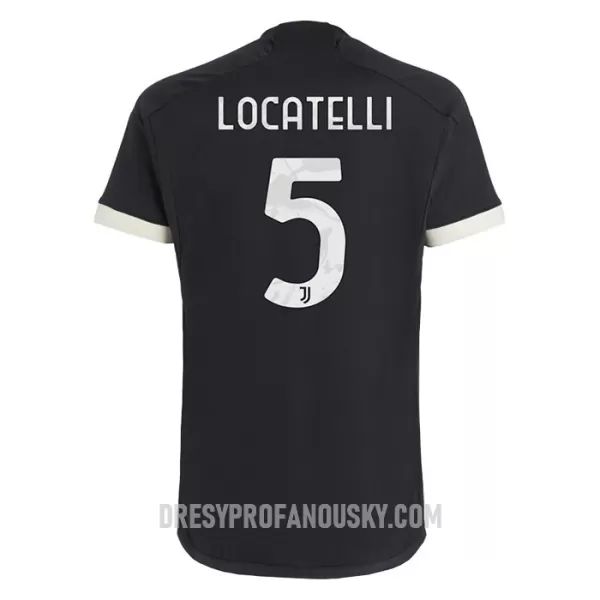 Levné Mužský Fotbalový Dres Juventus Locatelli 5 Alternativní 2023-24