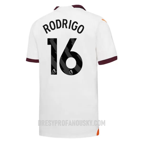 Levné Dětský Fotbalový Dres Manchester City Rodrigo 16 Venkovní 2023-24