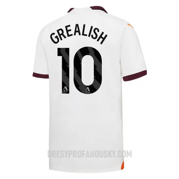 Levné Mužský Fotbalový Dres Manchester City Grealish 10 Venkovní 2023-24