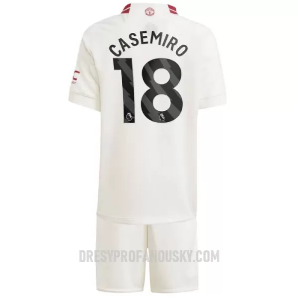 Levné Dětský Fotbalový Dres Manchester United Casemiro 18 Alternativní 2023-24