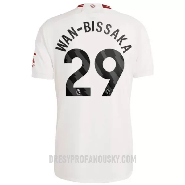 Levné Mužský Fotbalový Dres Manchester United Wan-Bissaka 29 Alternativní 2023-24