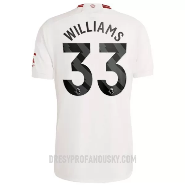 Levné Mužský Fotbalový Dres Manchester United Williams 33 Alternativní 2023-24