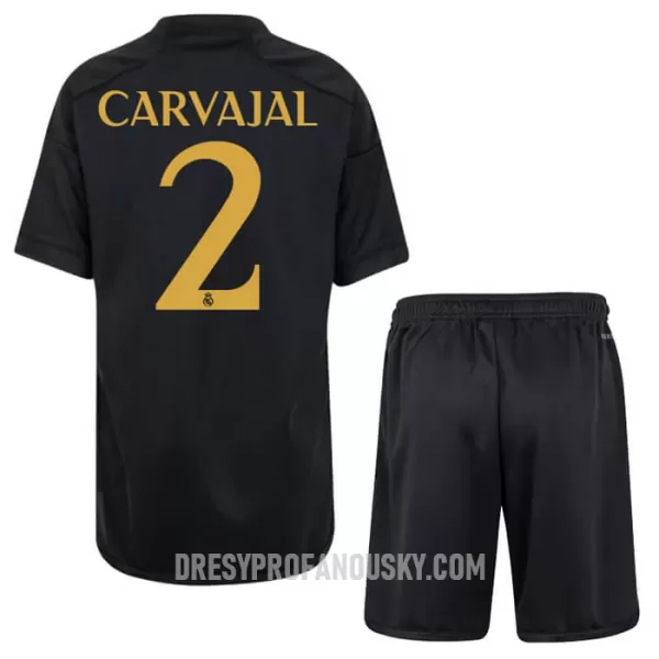 Levné Dětský Fotbalový Dres Real Madrid Carvajal 2 Alternativní 2023-24