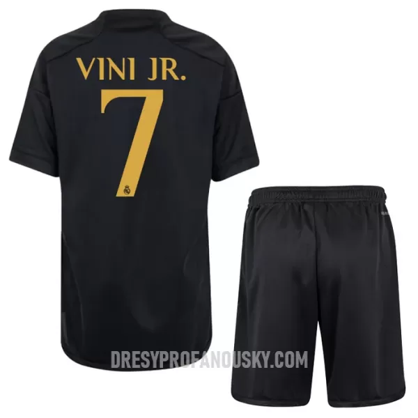 Levné Dětský Fotbalový Dres Real Madrid Vini Jr. 7 Alternativní 2023-24