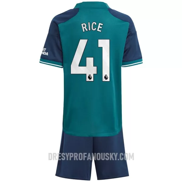 Levné Dětský Fotbalový Dres Arsenal Rice 41 Alternativní 2023-24