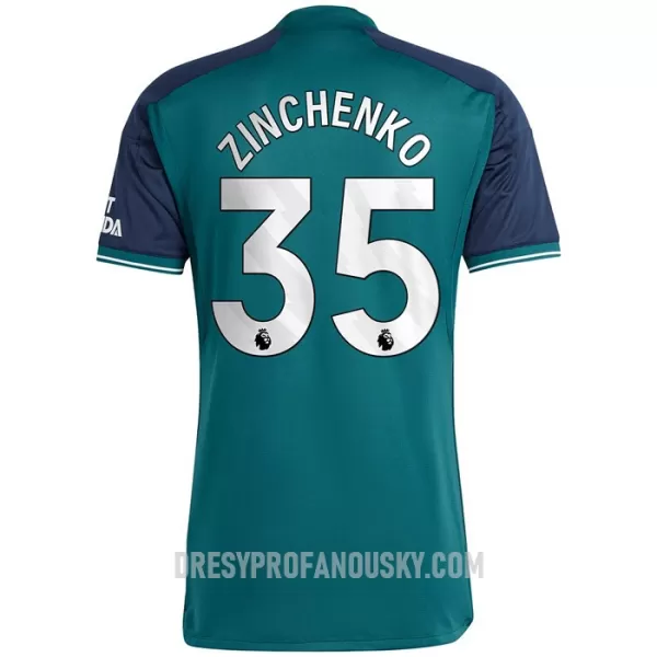 Levné Mužský Fotbalový Dres Arsenal Zinchenko 35 Alternativní 2023-24