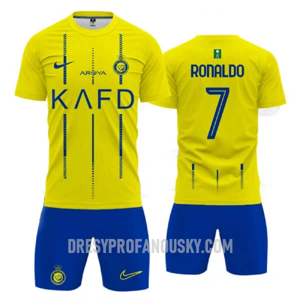 Levné Dětský Fotbalový Dres AL NASSR Ronaldo 7 Domácí 2023-24