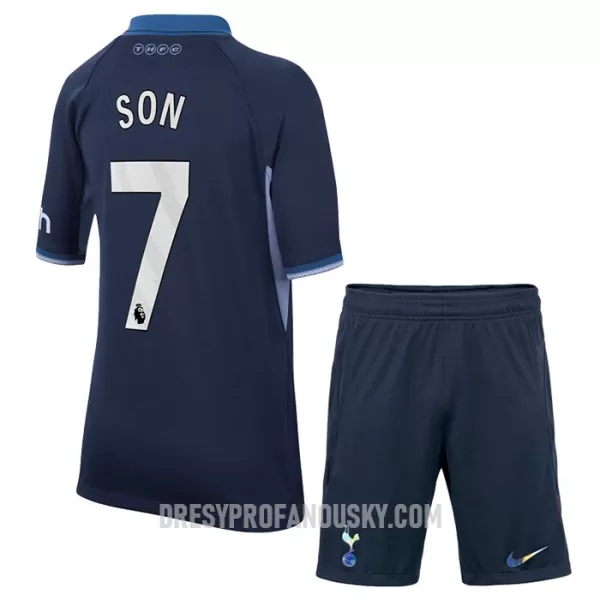 Levné Dětský Fotbalový Dres Tottenham Hotspur Son 7 Venkovní 2023-24