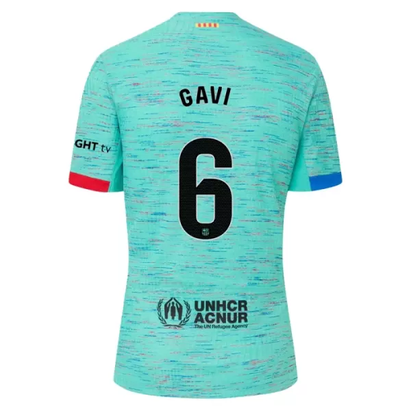 Levné Dětský Fotbalový Dres FC Barcelona Gavi 6 Alternativní 2023-24