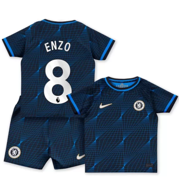 Levné Dětský Fotbalový Dres Chelsea Enzo 8 Venkovní 2023-24