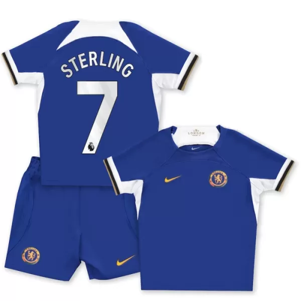 Levné Dětský Fotbalový Dres Chelsea Sterling 7 Domácí 2023-24