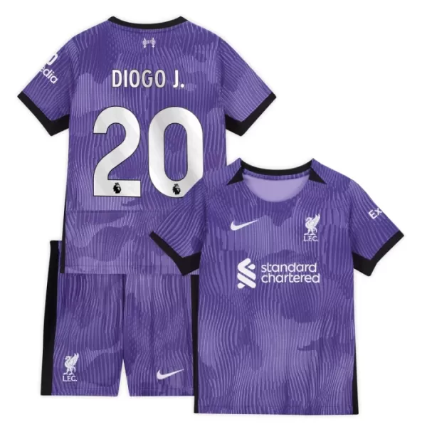 Levné Dětský Fotbalový Dres Liverpool Diogo J. 20 Alternativní 2023-24