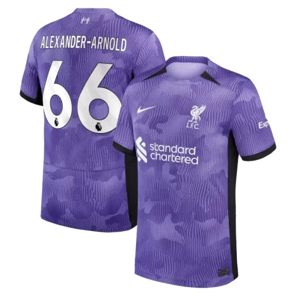 Levné Mužský Fotbalový Dres Liverpool Alexander-Arnold 66 Alternativní 2023-24