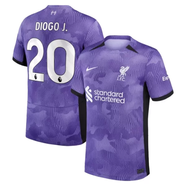 Levné Mužský Fotbalový Dres Liverpool Diogo J. 20 Alternativní 2023-24