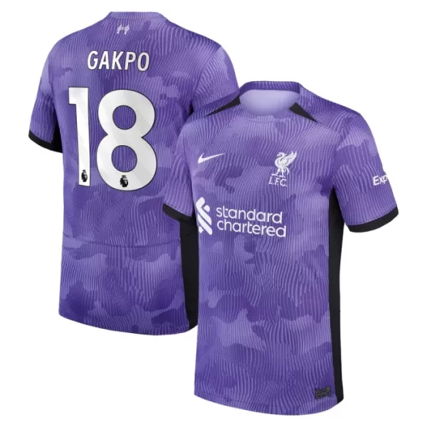 Levné Mužský Fotbalový Dres Liverpool Gakpo 18 Alternativní 2023-24