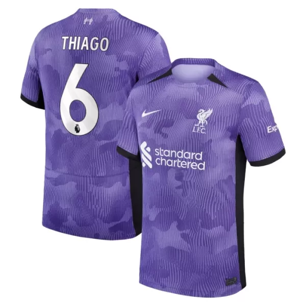 Levné Mužský Fotbalový Dres Liverpool Thiago 6 Alternativní 2023-24