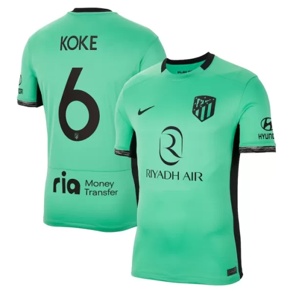 Levné Mužský Fotbalový Dres Atlético Madrid Koke 6 Alternativní 2023-24