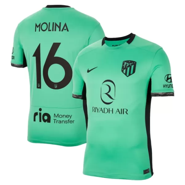 Levné Mužský Fotbalový Dres Atlético Madrid Molina 16 Alternativní 2023-24