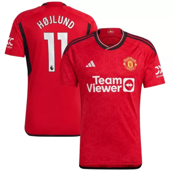 Levné Mužský Fotbalový Dres Manchester United Hojlund 11 Domácí 2023-24