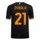 Levné Dětský Fotbalový Dres AS Řím Dybala 21 Alternativní 2023-24