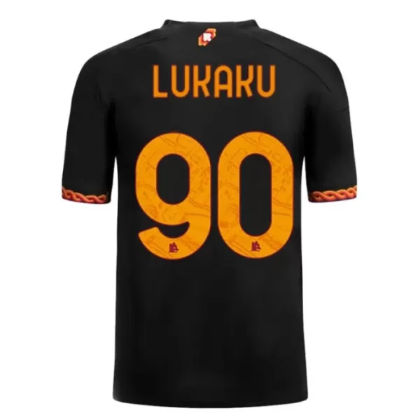 Levné Dětský Fotbalový Dres AS Řím Lukaku 90 Alternativní 2023-24