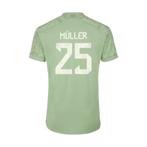 Levné Dětský Fotbalový Dres FC Bayern Mnichov Muller 25 Alternativní 2023-24