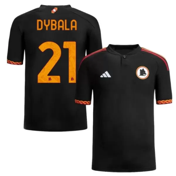 Levné Mužský Fotbalový Dres AS Řím Dybala 21 Alternativní 2023-24