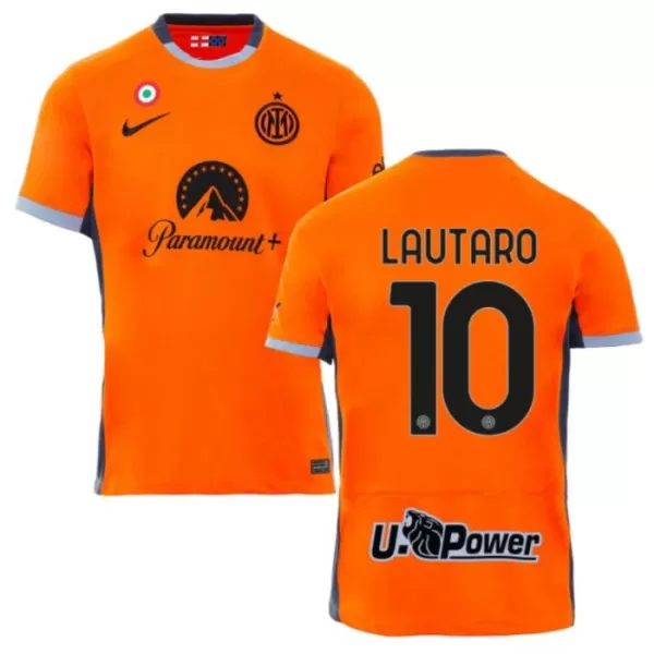 Levné Mužský Fotbalový Dres Inter Milán Lautaro 10 Alternativní 2023-24