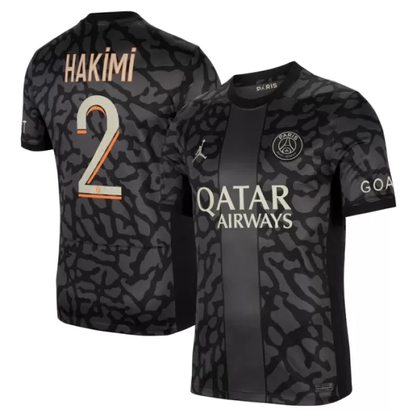 Levné Mužský Fotbalový Dres Paris Saint-Germain Hakimi 2 Alternativní 2023-24