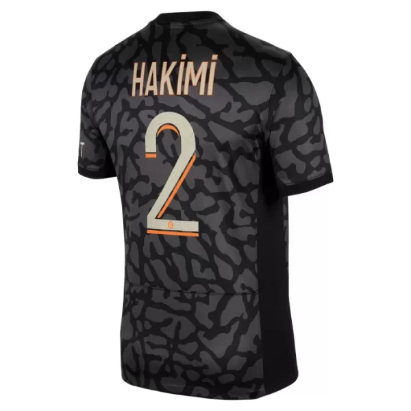 Levné Mužský Fotbalový Dres Paris Saint-Germain Hakimi 2 Alternativní 2023-24