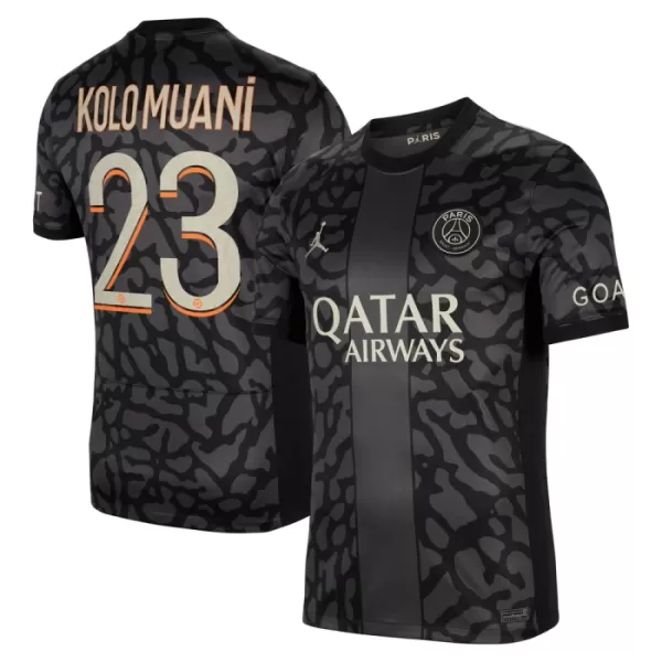 Levné Mužský Fotbalový Dres Paris Saint-Germain Kolo Muani 23 Alternativní 2023-24