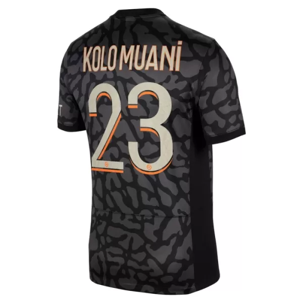 Levné Mužský Fotbalový Dres Paris Saint-Germain Kolo Muani 23 Alternativní 2023-24