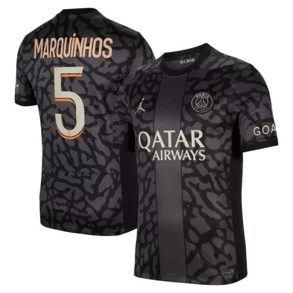 Levné Mužský Fotbalový Dres Paris Saint-Germain Marquinhos 5 Alternativní 2023-24