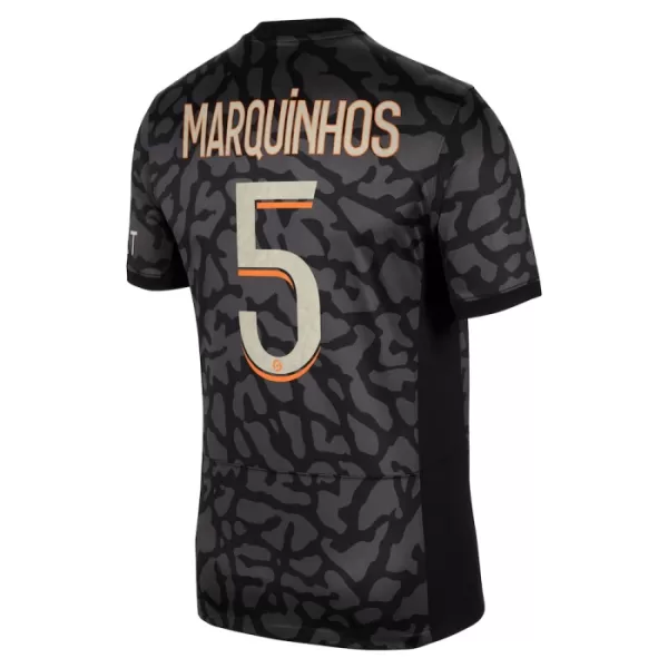 Levné Mužský Fotbalový Dres Paris Saint-Germain Marquinhos 5 Alternativní 2023-24