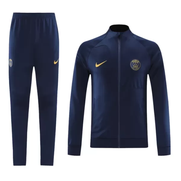 Levné Mužský Paris Saint-Germain Navy Version Teplákové Soupravy 2023-24