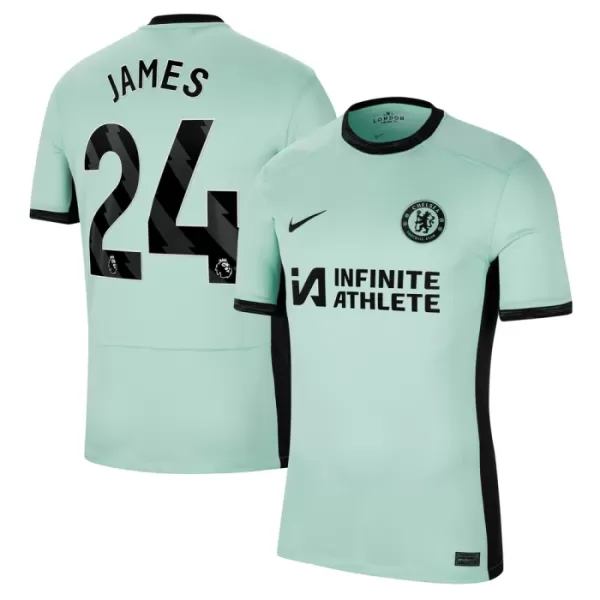 Levné Mužský Fotbalový Dres Chelsea James 24 Alternativní 2023-24