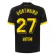 Levné Mužský Fotbalový Dres Borussia Dortmund Adeyemi 27 Venkovní 2023-24