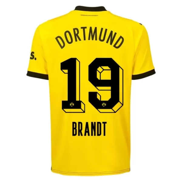 Levné Mužský Fotbalový Dres Borussia Dortmund Brandt 19 Domácí 2023-24