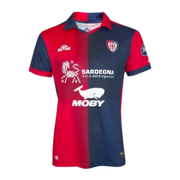 Levné Mužský Fotbalový Dres Cagliari Calcio Domácí 2023-24