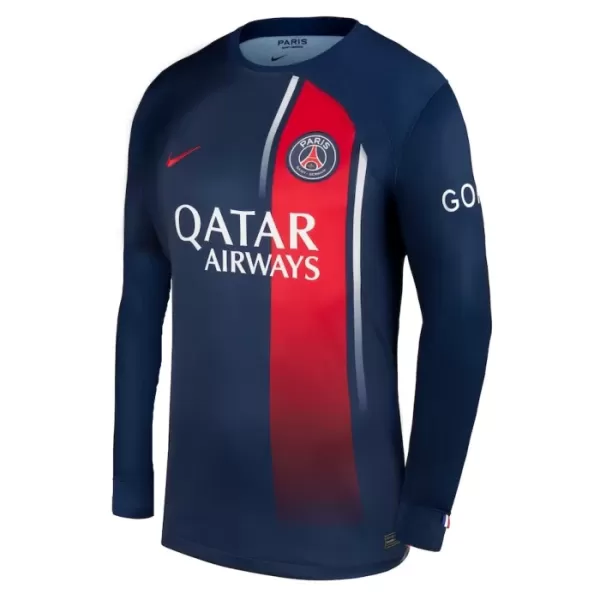 Levné Mužský Fotbalový Dres Paris Saint-Germain Domácí 2023-24 Dlouhý Rukáv