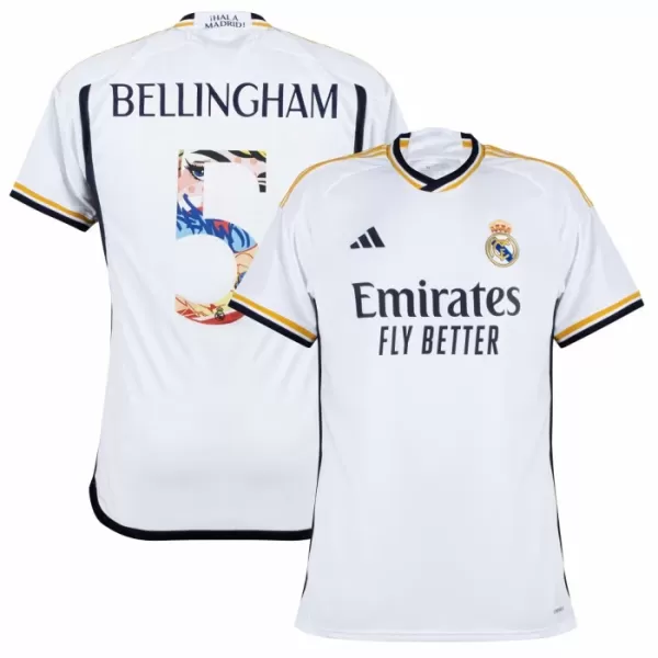 Levné Mužský Fotbalový Dres Real Madrid Bellingham 5 Domácí 2023-24