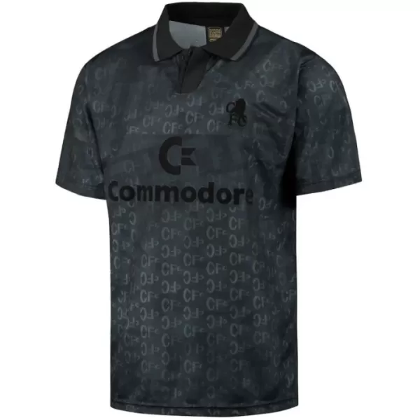 Levné Mužský Fotbalový Dres Chelsea x Score Draw Black Out Retro 2023