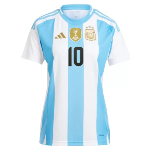 Levné Dámský Fotbalový Dres Argentina Messi 10 Domácí 2024