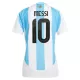 Levné Dámský Fotbalový Dres Argentina Messi 10 Domácí 2024