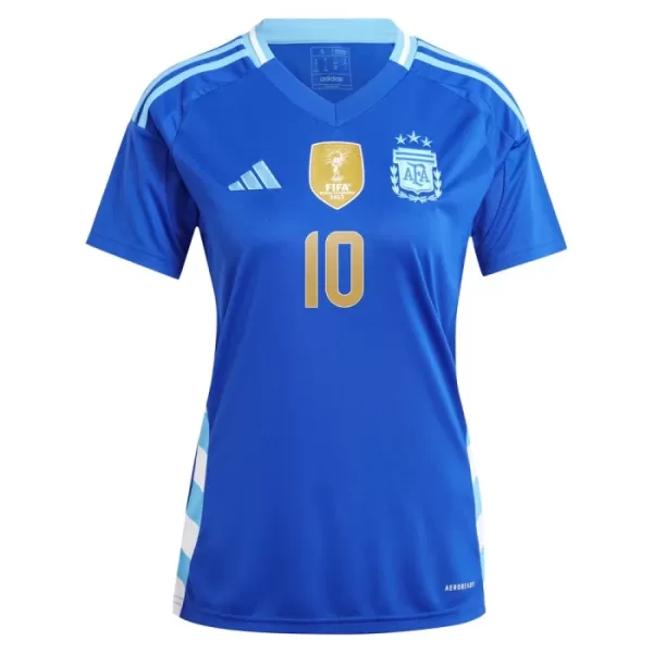 Levné Dámský Fotbalový Dres Argentina Messi 10 Venkovní 2024