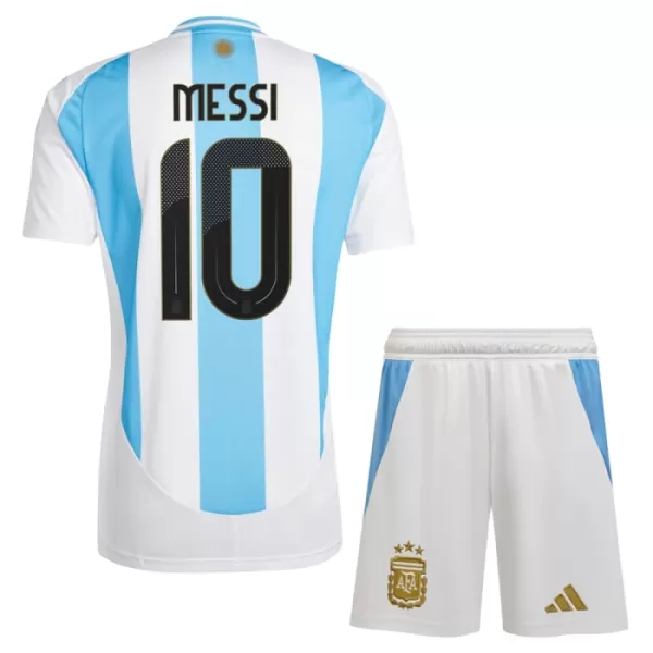 Levné Dětský Fotbalový Dres Argentina Messi 10 Domácí 2024